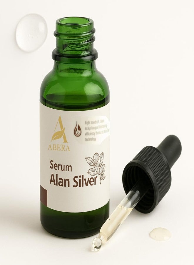 ABERA Alan Silver Serum – Botanical Hydrating Serum for Dry & Sensitive Skin – Nourishes & Moisturizes with Black Ginger, Cedar Oil & Neem – Lightweight Formula for All Skin Types - Image 1